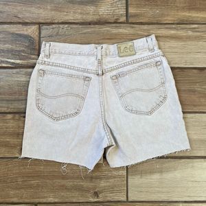 Vintage Wrangler cut off shorts oatmeal